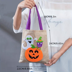 Halloween Candy Bag Ghost Skull Pumpkin Handbag