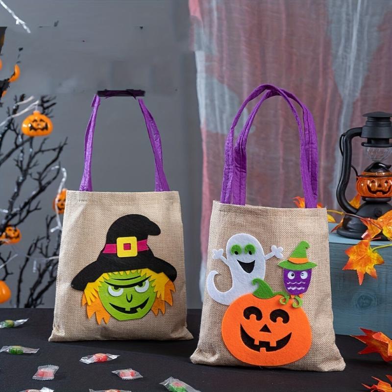 Halloween Candy Bag Ghost Skull Pumpkin Handbag