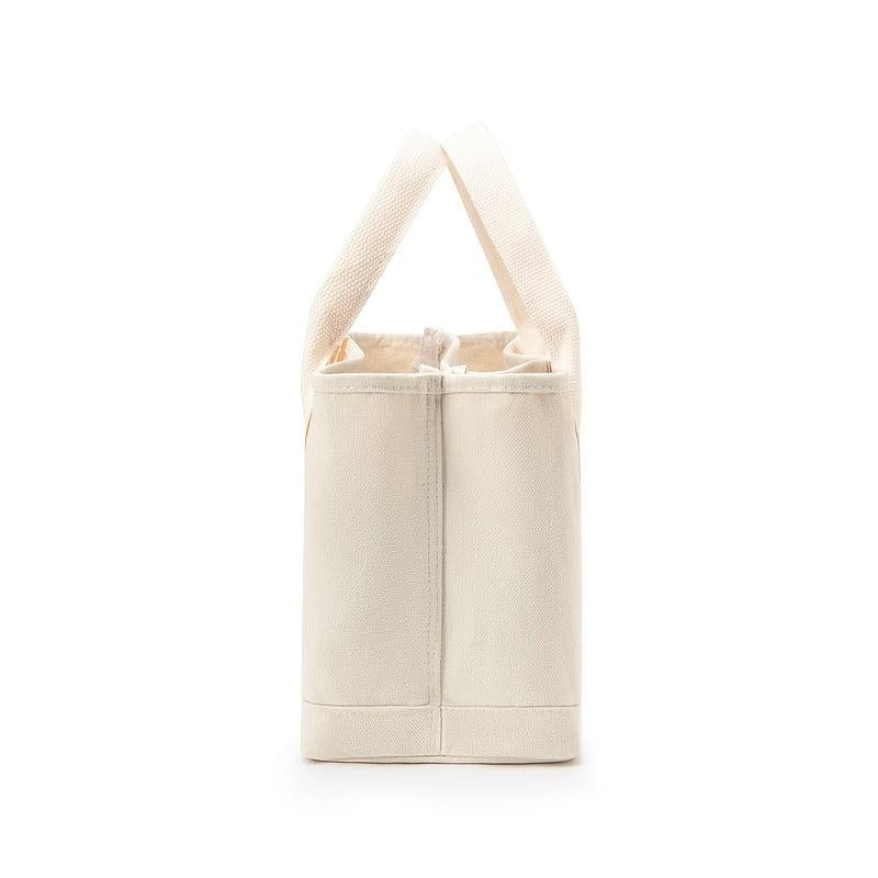 Canvas Tote Bag Solid Lunch Bag Women's Handbag Purse Travel Picnic
