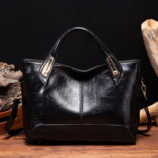 Vintage Minimalist Satchel Bag For Women Classic Shoulder Bag