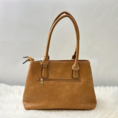 Vintage Quilted Satchel Bag Classic Handbag Zipper Bag For Women
