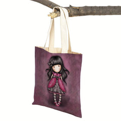 Cartoon Tote Bag Shoulder Bag For Travel