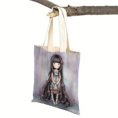 Cartoon Tote Bag Shoulder Bag For Travel