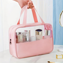 Transparent Travel Toiletry Bag Waterproof Makeup Organizer Pouch