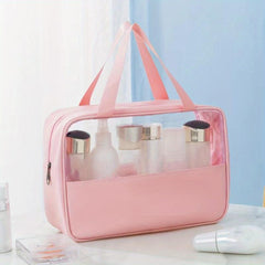 Transparent Travel Toiletry Bag Waterproof Makeup Organizer Pouch