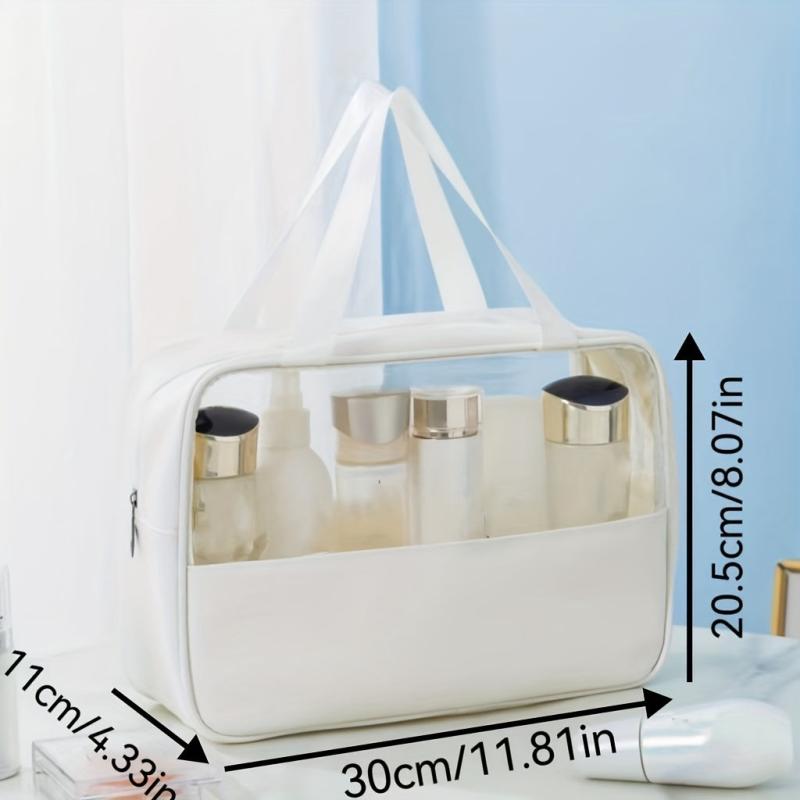 Transparent Travel Toiletry Bag Waterproof Makeup Organizer Pouch