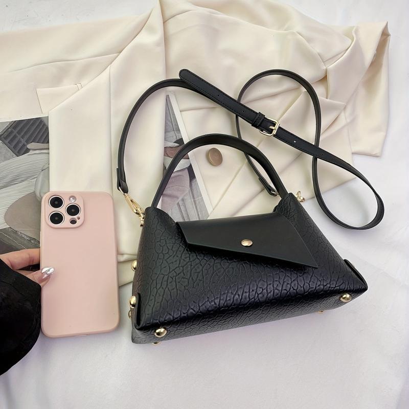Vegan Crossbody Bag PU Shoulder Bag Women's Casual Stylish Handbag & Purse