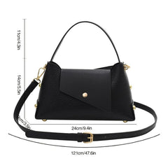 Vegan Crossbody Bag PU Shoulder Bag Women's Casual Stylish Handbag & Purse