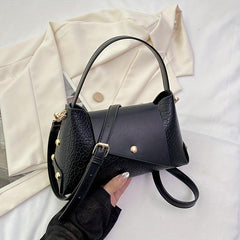 Vegan Crossbody Bag PU Shoulder Bag Women's Casual Stylish Handbag & Purse