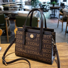 Letter Graphic Shoulder Bag Women's Messenger Bag