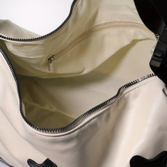 Y2K Star Patch Shoulder Bag Large Capacity Crossbody Bag Vintage