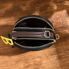 Stitching Crossbody Bag Shoulder Purse PU Leather Handbag For Women