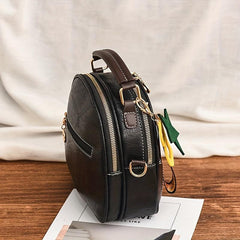 Stitching Crossbody Bag Shoulder Purse PU Leather Handbag For Women