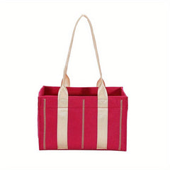 Felt Tote Bag Top Handle Satchel Handbag Minimalist Shopper