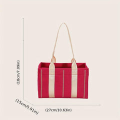 Felt Tote Bag Top Handle Satchel Handbag Minimalist Shopper