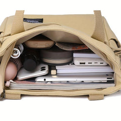 Stylish Canvas Crossbody Bag with Large Capacity