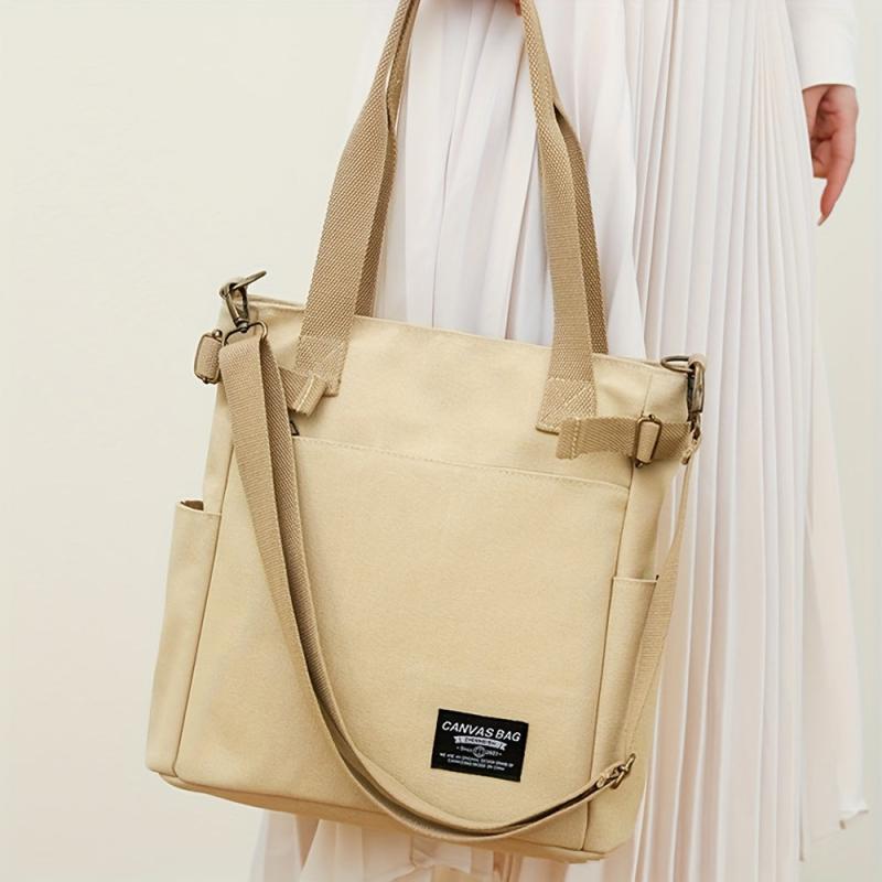 Stylish Canvas Crossbody Bag with Large Capacity