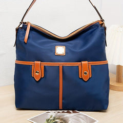 Large Capacity Shoulder Bag with Multiple Pockets for Everyday Use