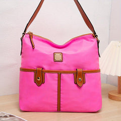 Large Capacity Shoulder Bag with Multiple Pockets for Everyday Use
