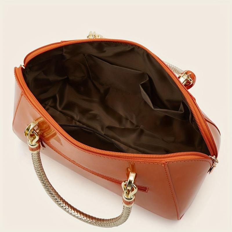 Top Handle Satchel Classic Boston Tote Bag Women's Handbag