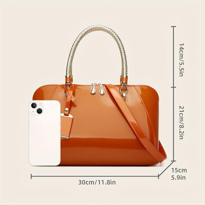 Top Handle Satchel Classic Boston Tote Bag Women's Handbag