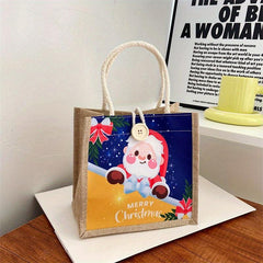 Halloween Pumpkin Ghost Skull Lunch Bag Christmas Gist Tote Bags