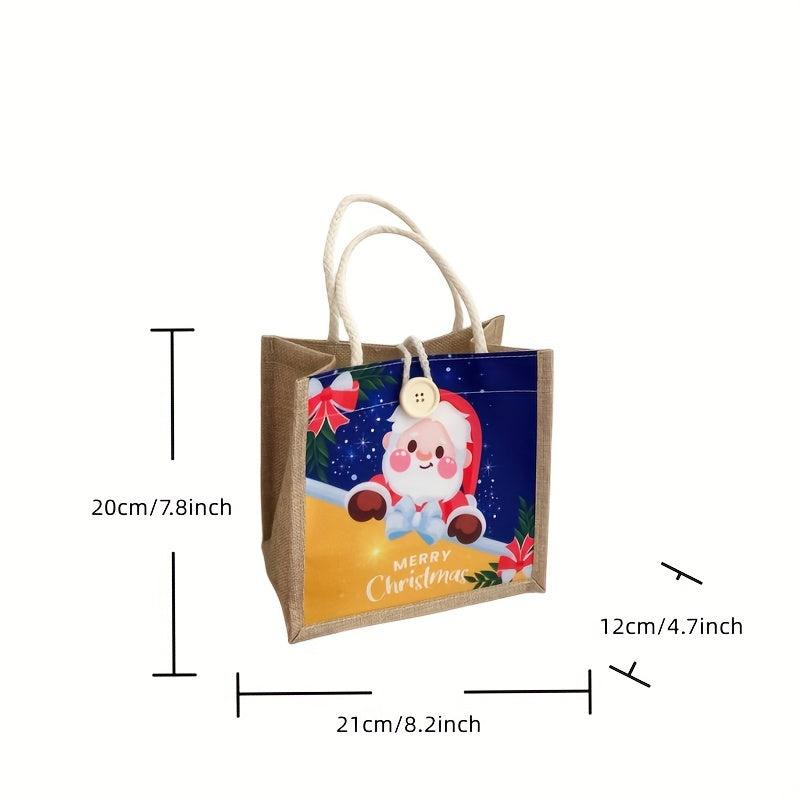 Halloween Pumpkin Ghost Skull Lunch Bag Christmas Gist Tote Bags