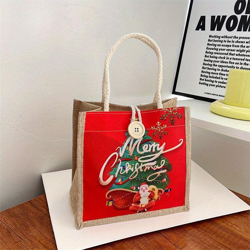 Halloween Pumpkin Ghost Skull Lunch Bag Christmas Gist Tote Bags