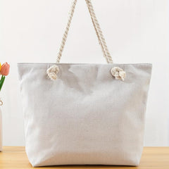 Large Capacity Tote Bag Beach Shoulder Bag Handbag Grocery Shopping Travel