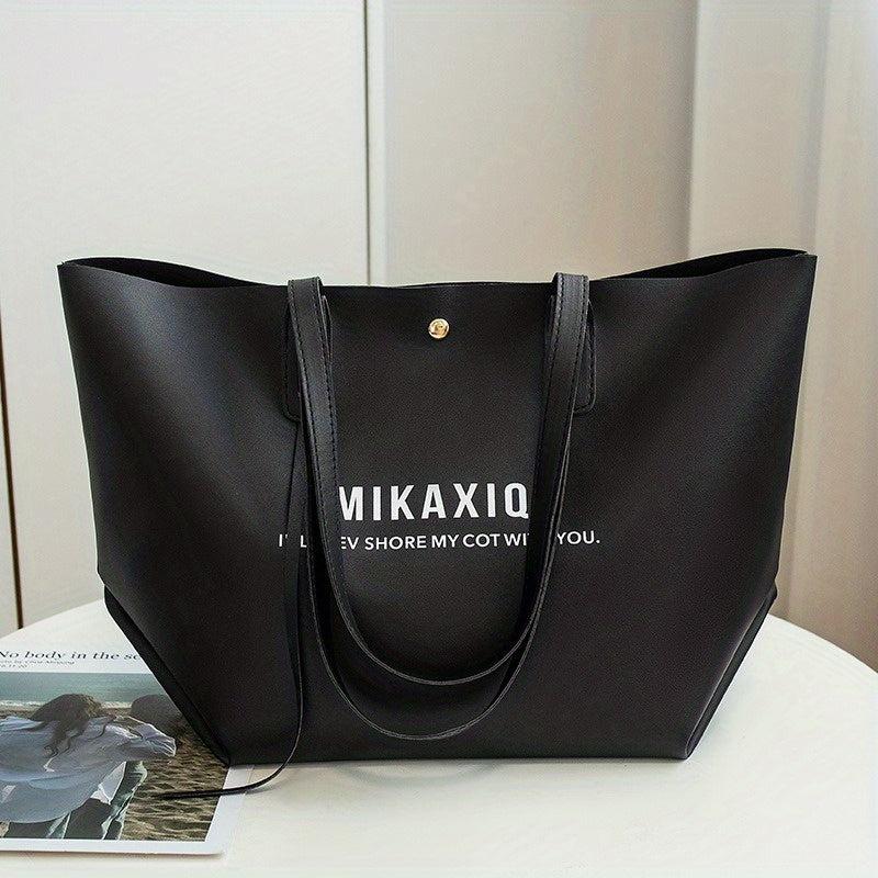 Large Capacity Tote Bag Shoulder Hobo Bag Women's Casual Handbag