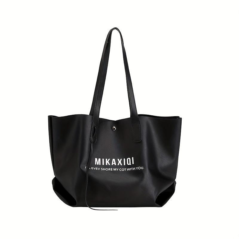 Large Capacity Tote Bag Shoulder Hobo Bag Women's Casual Handbag