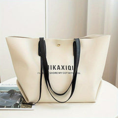 Large Capacity Tote Bag Shoulder Hobo Bag Women's Casual Handbag