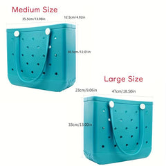 Large Capacity Beach Hole Bag Waterproof Lightweight Storage Bag