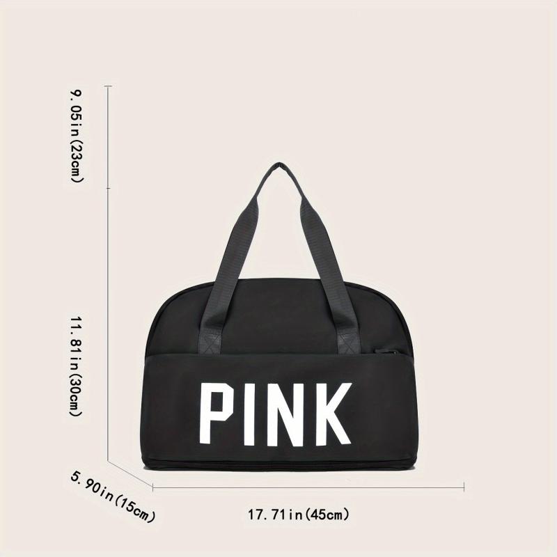 Large Capacity Travel Storage Bag Portable Sports Handbag with Zipper