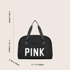 Large Capacity Travel Storage Bag Portable Sports Handbag with Zipper