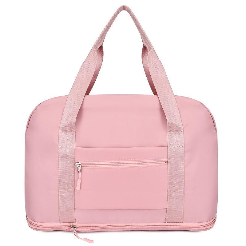 Large Capacity Travel Storage Bag Portable Sports Handbag with Zipper