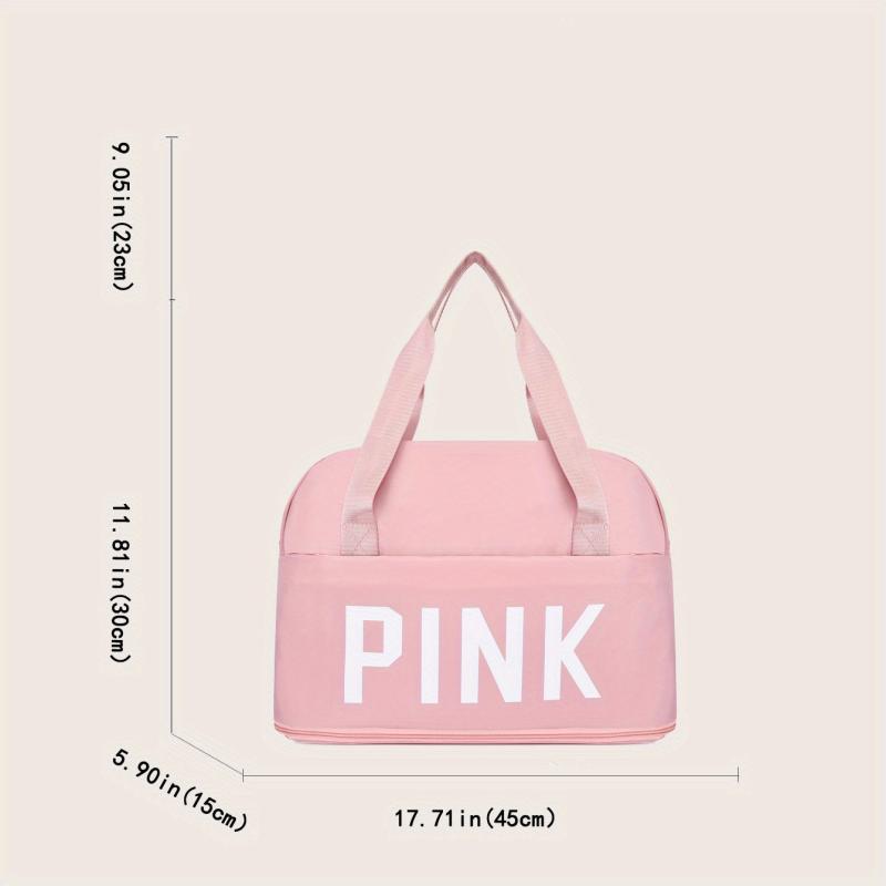 Large Capacity Travel Storage Bag Portable Sports Handbag with Zipper