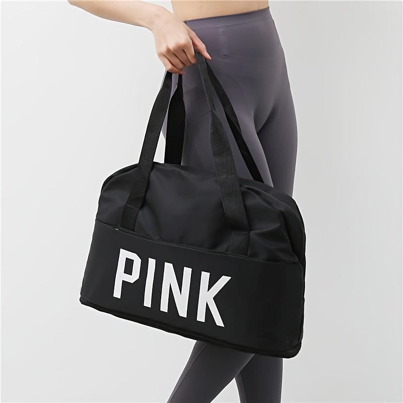 Large Capacity Travel Storage Bag Portable Sports Handbag with Zipper