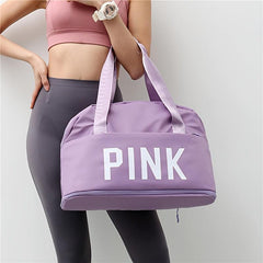 Large Capacity Travel Storage Bag Portable Sports Handbag with Zipper