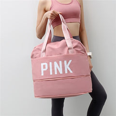 Large Capacity Travel Storage Bag Portable Sports Handbag with Zipper
