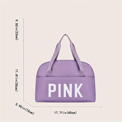Large Capacity Travel Storage Bag Portable Sports Handbag with Zipper
