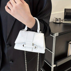Mini Solid Chain Shoulder Bag Satchel All Match