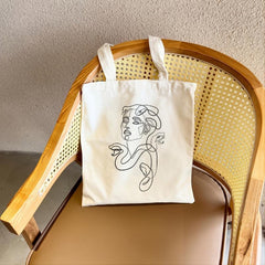 Canvas Bag Women's Large Shoulder Bag Casual Shopper Bag