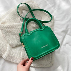 Square Crossbody Bag for Women Top Handle Purse