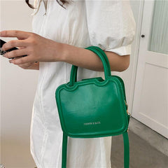 Square Crossbody Bag for Women Top Handle Purse