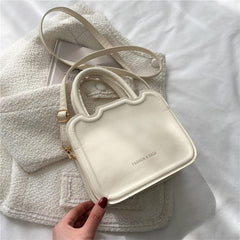 Square Crossbody Bag for Women Top Handle Purse