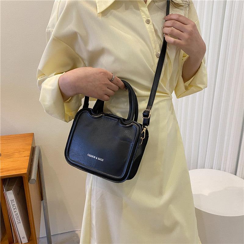 Square Crossbody Bag for Women Top Handle Purse