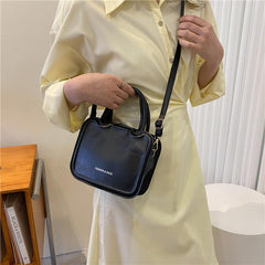 Square Crossbody Bag for Women Top Handle Purse