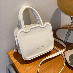 Square Crossbody Bag for Women Top Handle Purse
