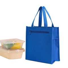 Cartoon Print Canvas Lunch Box Bag Women's Tote Bag